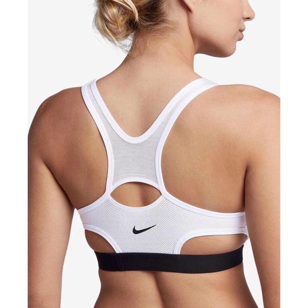 Nike Classic Compression Racerback Sports Bra - Picture 2 of 7